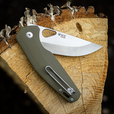 ACE Nimbus V3 - Green G10 Scandi