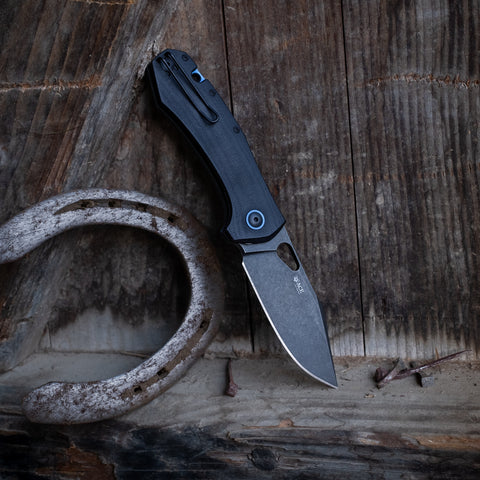 ACE Grand - Black Canvas Micarta